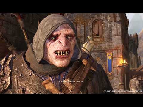 Shadow of War DLC - Blade of Galadriel FULL Movie / All Cutscenes +  Ending