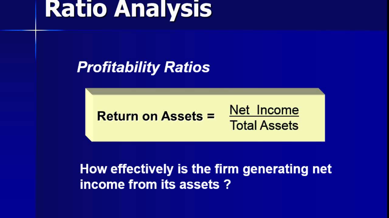 Analysis of Financial Statements Chapter 5 Part One