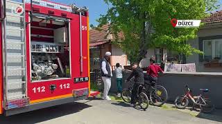 Ocakta Unutulan Çaydanlık Yandı