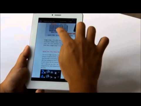 Ainol Novo 7 AX1 Android 4.2 Quad Core 3G Tablet PC Unboxing and Review