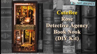 Cutebee DIY Book Nook - Rose Detective Agency