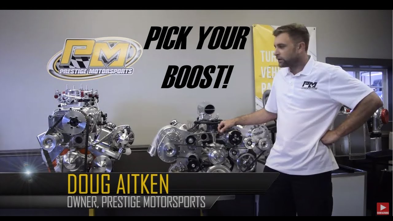 Pick Your Boost! Variety of Boosted Applications Available from Prestige Motorsports