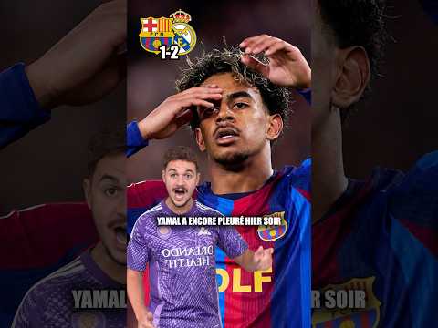 Yamal a encore pleuré après le Clasico 😱 #yamal #barca #realmadrid #mbappe #football