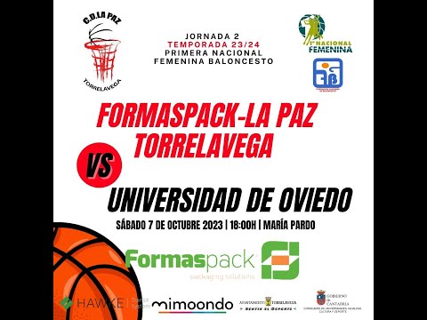 1ª Nacional Femenina - Jornada 2 - C.D. La Paz FormasPack - Universidad de Oviedo