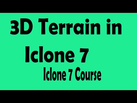 How to Modify or Edit 3D Terrain in Iclone 7
