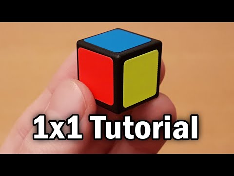 Learn How to Solve a 1x1 Rubik's Cube