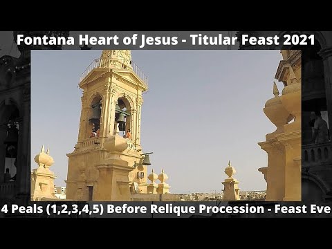 L-Erba' Moti (2021 - 1,2,3,4,5) - Fontana Qalb ta' Ġesu' - Festa Titulari - 5 Qniepen