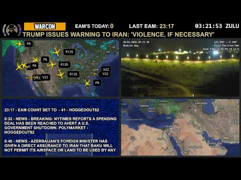 BREAKING: LARGE U.S. Military Buildup in the Middle East | Flights | 24/7