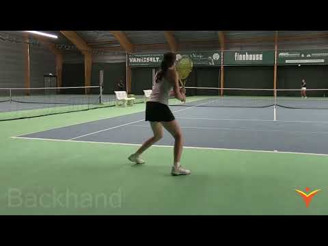 College Tennis Recruiting Video - Fall 2024 - Joann Leijten - Slamstox II