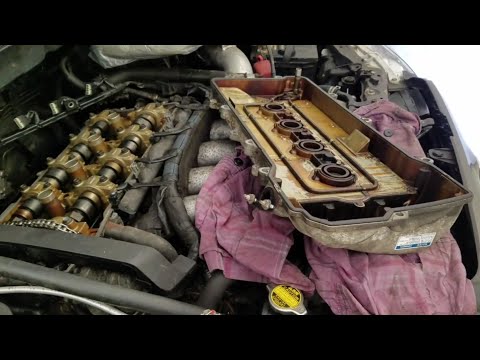 03-08 Corolla & Matrix XRS Valve Cover & Gasket Install 2zz-ge