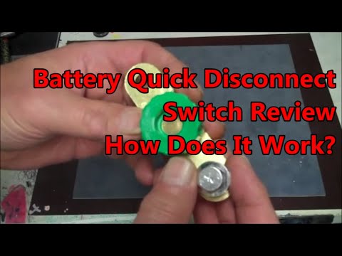 Battery Quick Disconnect Switch Review and How Does It Work? Side Terminal Version