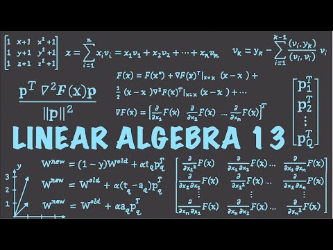 Linear Algebra 13 Linear Transformations