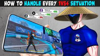 99% Headshot Rate☠️  Handle Every 1vs4 Situation? 🎯 Free Fire Tips And Tricks | Free Fire Max