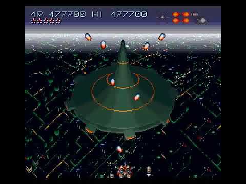 Axelay (SNES) - Easy/Normal/Hard/Very Hard 4-ALL Clear No Miss 60 FPS