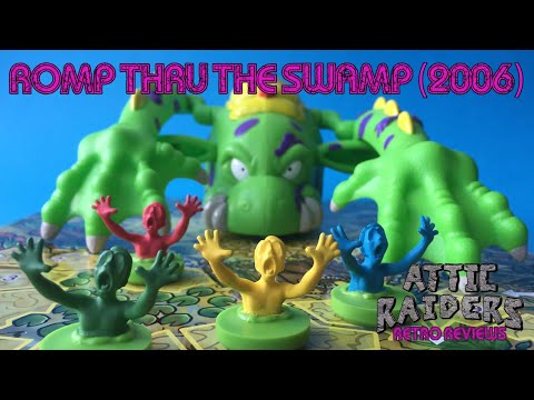 Romp Thru The Swamp (2006) by Vivid - 3D Halloween Monster Action Vintage Board Game Review  Through