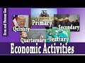 Economic Activities Primary Secondary Tertiary Quaternary Quinary AP Human Geography