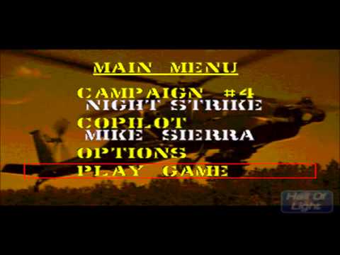 Jungle Strike - Main Menu (Amiga)