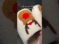 Cozy Up This Season with Adorable Reindeer Slippers! #slippers #reindeer