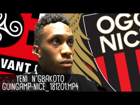 YENI N'GBAKOTO RÉAGIT APRÈS GUINGAMP - NICE - (0-0) / Ligue 1 - 1er décembre 2018
