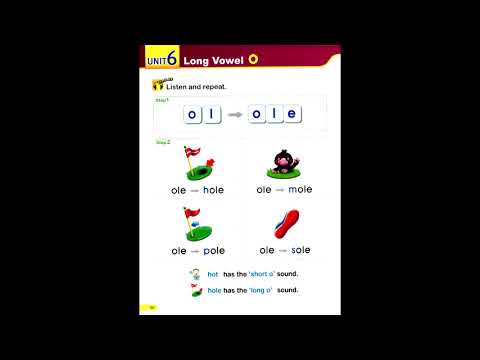 page 56 smart  phonics 3 unit 6 long  vowel o #smartphonics 3