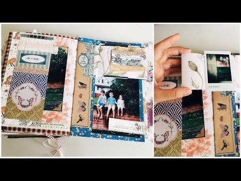 junk journal with me  process video ideas tips
