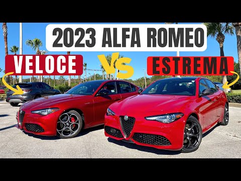 2023 Alfa Romeo Giulia Veloce vs Estrema Which Trim Is Better?