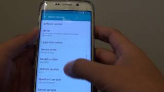Samsung Galaxy S6 Edge: How to Find the IMEI Number