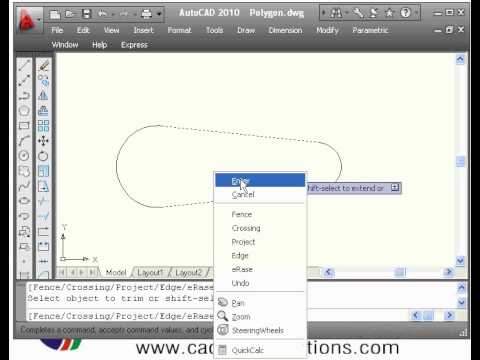 AutoCAD Tutorial 1A