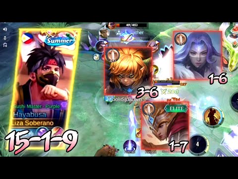 PROPER WAY TO USE HAYABUSA JUNGLER!! | HAYABUSA BEST BUILD 2022 - MLBB