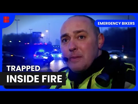 Trapped Man SAVED From House Fire | Emergency Bikers
