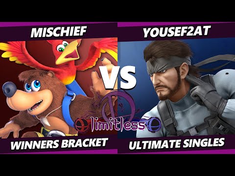 DAT Limitless 2 - Mischief (Banjo Kazooie) Vs. Yousef2AT (Snake) Smash Ultimate - SSBU