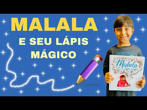 MALALA E SEU LÁPIS MÁGICO! DICA DE LIVRO #6