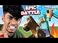 PREPARING FOR EPIC BATTLE IN MINECRAFT 5 MALAYALAM