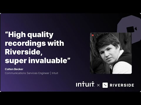 Intuit - Customer Success Story (Colten Becker - Communications Services Engineer)