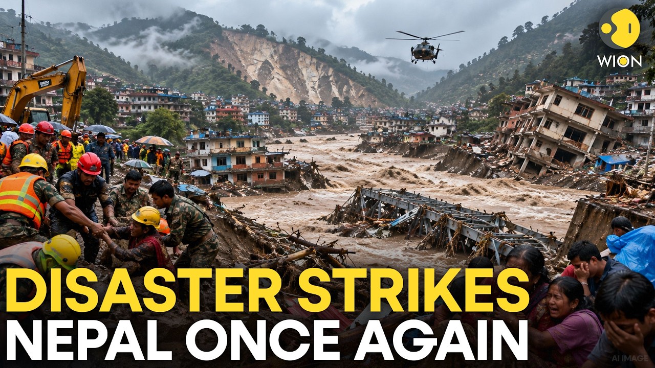 Nepal Floods: Emergency In Nepal Once Again; Heavy Rains Trigger Floods & Landslides | Originals