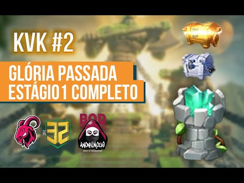 1° ESTÁGIO GLÓRIA PASSADA • KvK #2 • Rise of Kingdoms