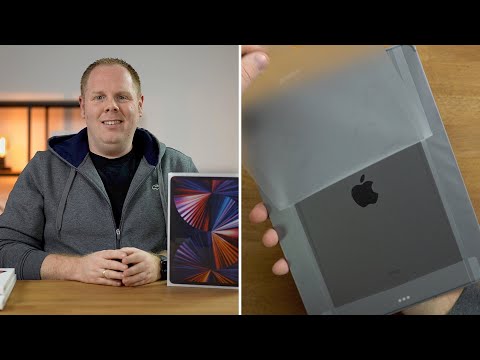 iPad Pro 2021 12.9 WIFI & 5G - Unboxing & erster Eindruck (+Gefühl für die Größe!) // DEUTSCH