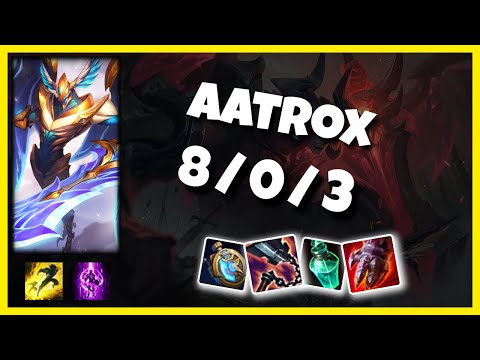 Aatrox vs Volibear EU Challenger TOP (8/0/3) - v10.25