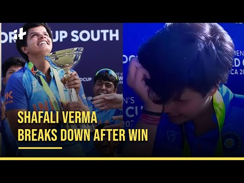 U-19 Women's T20 World Cup Final: Shafali Verma Breaks Down After Big Win