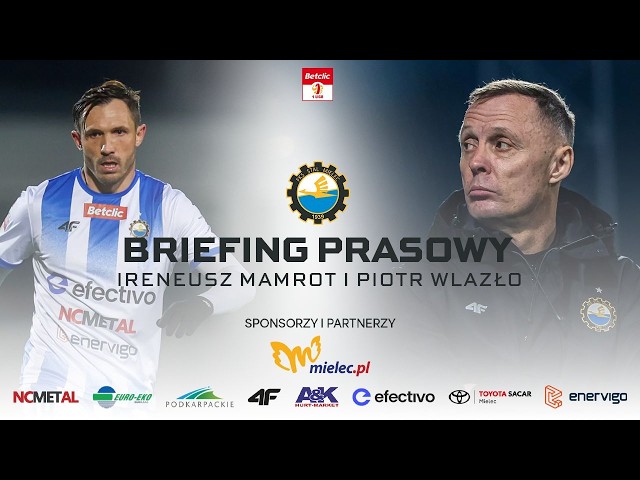 BRIEFING PRASOWY | Przed meczem z Wieczystą Kraków - video