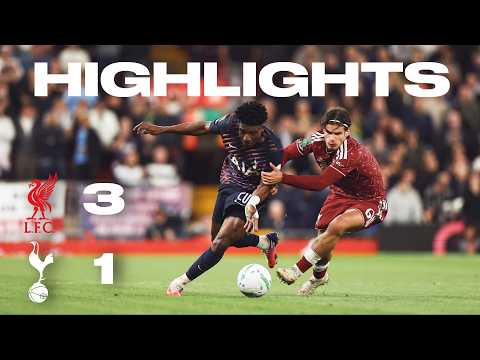 [카라바오컵] 9월 16일 · 리버풀 vs 토트넘 3-1 하이라이트