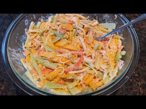 Spicy Kani Salad Recipe - Japanese Crab And Cucumber Salad - Easy & Delicious!