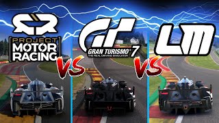 The Most Realistic Racing Simulator - PMR, GT7 or LMU?