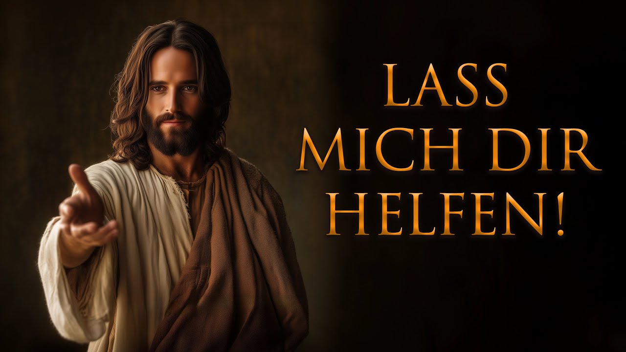 Gottes Botschaft: "LASS MICH DIR HELFEN!" Höre das jeden Abend und jeden Morgen!