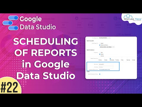 Introduction to Google Data Studio Google Data Studio Part 1 WsCube Tech
