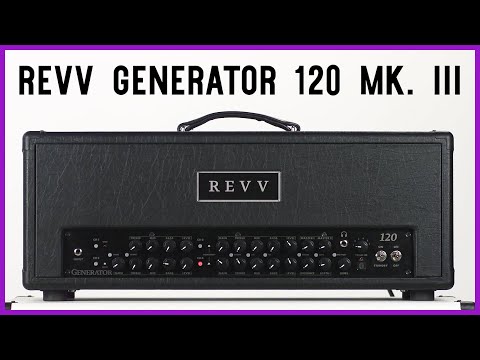 REVV GENERATOR 120 MK3 | 4-Channel Reactive Load & Impulse Response Stereo-Direct-Out Amplifier