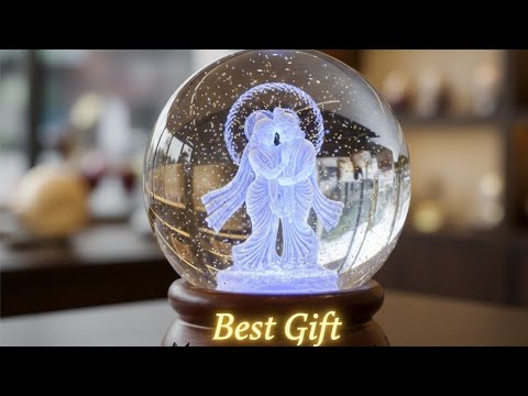 3D crystal Ball lamp review & Damo Galaxy Night lamp
