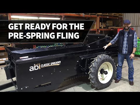 Give your manure spreader a Spring tune-up – ABI DIRT