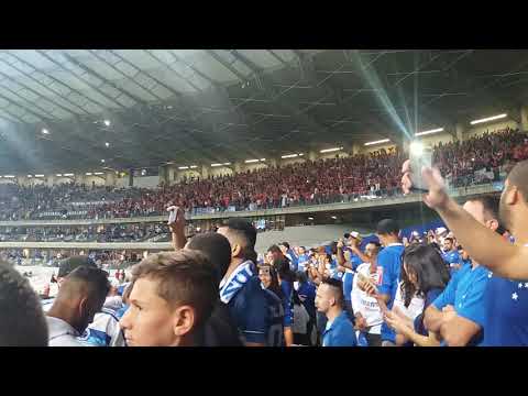 TORCIDA DANDO SHOW CRUZEIRO X FLAMENGO JOGO DE VOLTA LIBERTADORES