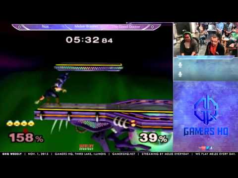 GHQ Weekly [11/1/15]: GHQ | Nox (Captain Falcon) vs. GHQ | The Good Doctor (Sheik)